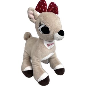 Rudolph Clarice Music Plush The Red Nose Reindeer plush